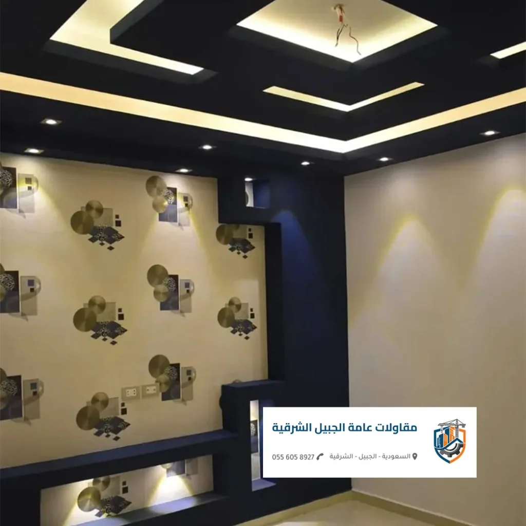 دهانات مكتبية رسمية تم تنفيذها بواسطة مقاول اصباغ الجبيل.